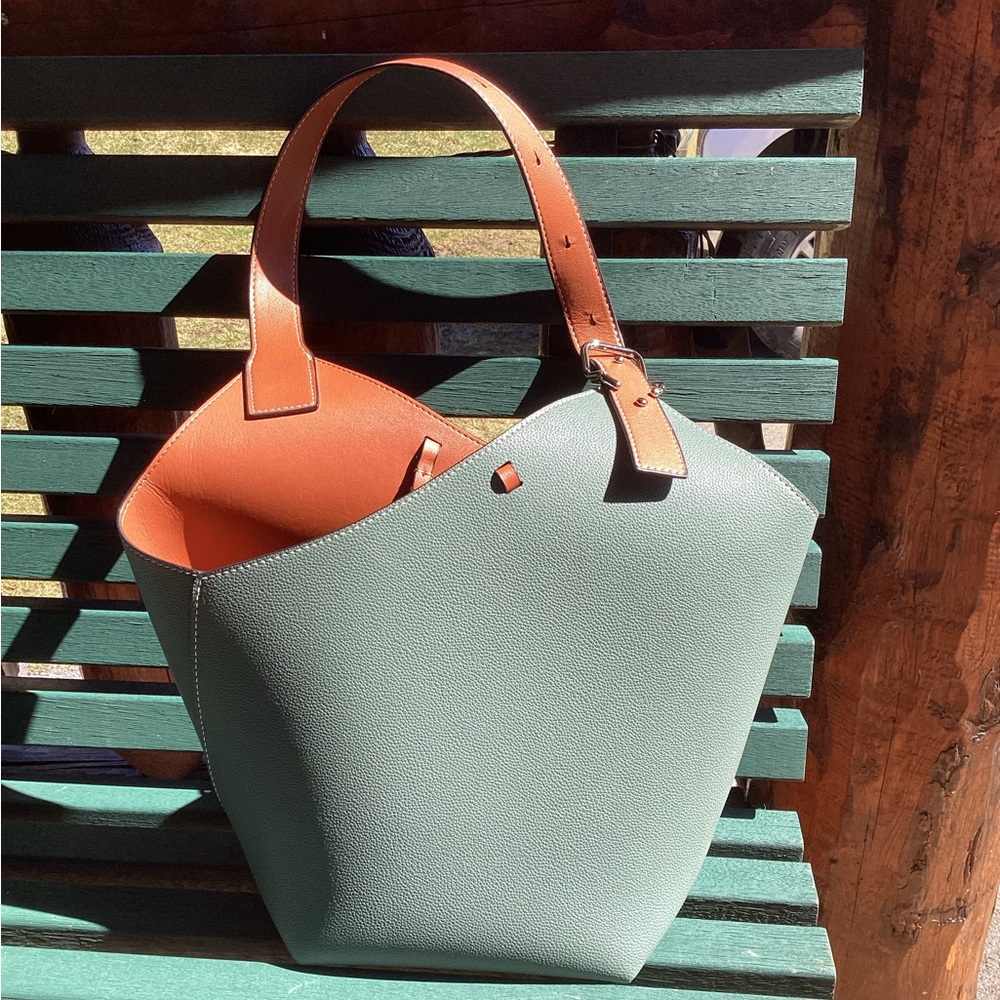 asymmetrical shoulder tote